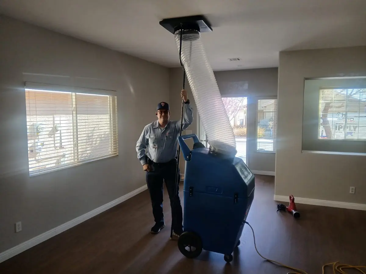 Professional Dryer Vent Cleaning work inside a Brigantine home